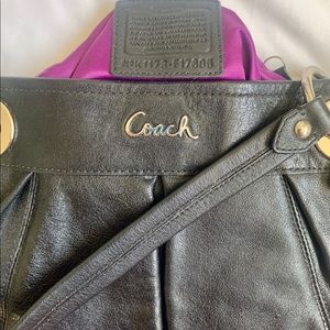 Leather Coach Bag